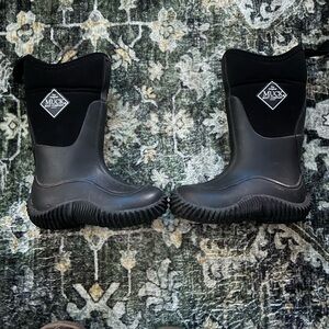 Muck Kids Black Boots